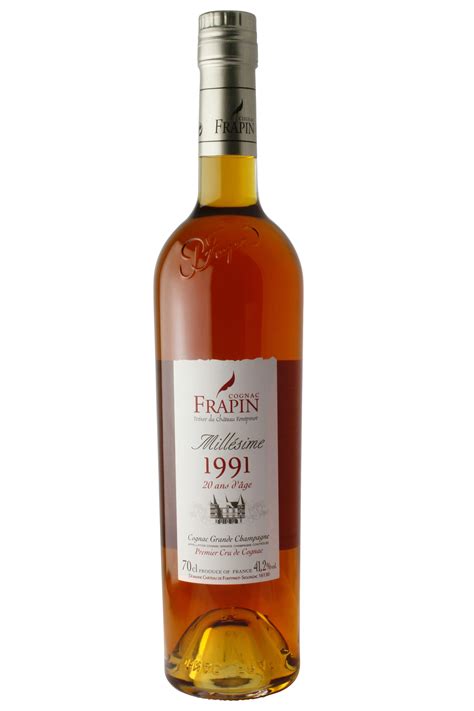 Frapin Cognac Millesime Cognac Spirit Labels Bottle