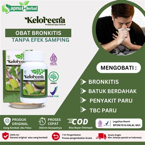 Jual Obat Bronkitis Batuk Berdahak Penyakit Paru Paru Paru Basah