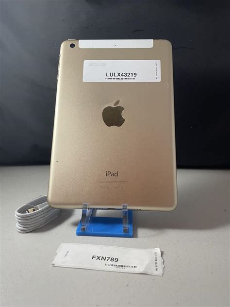 Apple IPad Mini 3 Unlocked Gold 16GB A1600 LULX43219 Swappa