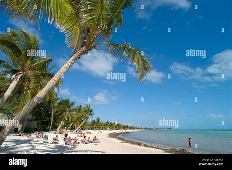 Smathers Beach Key West Florida Keys USA Stock Photo Alamy