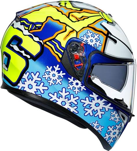 Kask Motocyklowy Agv K 3 Sv Rossi Winter Test 2016 Opinie I Ceny Na