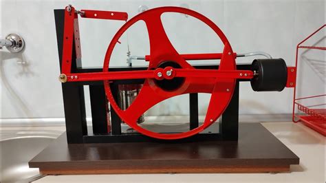 Silnik Stirlinga 8 Lokomotywa DIY Stirling Engine 8 Locomotive DIY