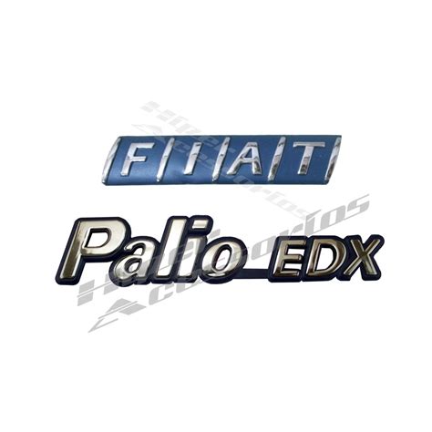 Emblemas Palio Edx E Fiat Mala 1996 1997 1998 1999 2000 Shopee Brasil