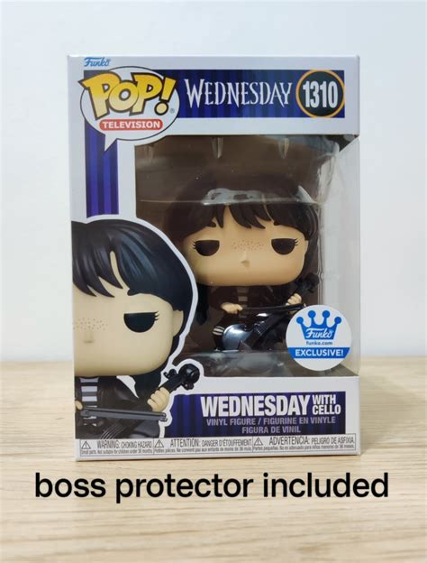 Funko Pop Wednesday With Cello Funko Shop Exclusive Hobbies Toys