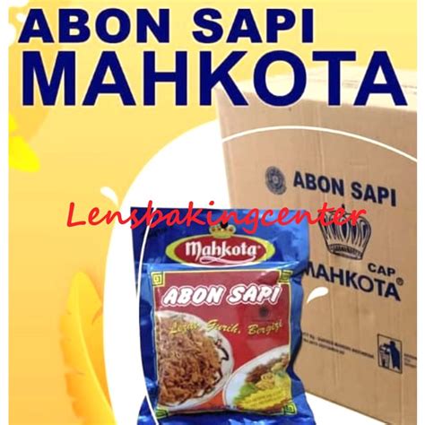 Jual Abon Mahkota 100gr Abon Sapi Mahkota Mahkota Abon Sapi Avbon