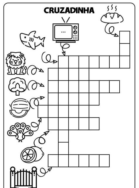 Complete A Cruzadinha Atividades De Ingl S Ano Educa O E Hot Sex Picture