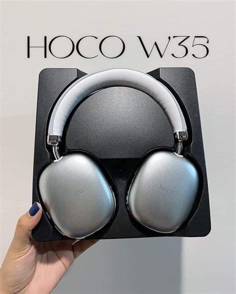 Hoco W35 Wireless Headphone Silver At Best Price In Bangladesh