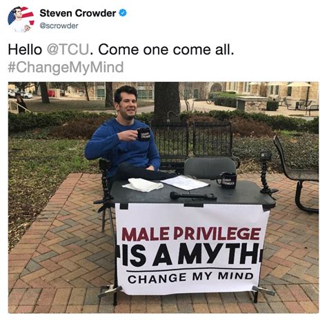 Crowder Finally Straightened Out Steven Crowders Change My Mind