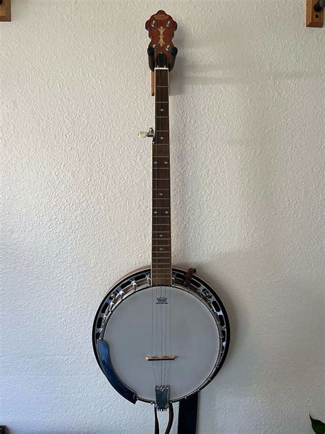 Gretsch Broadkaster Special 5 String Banjo And Extras Reverb