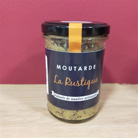 Moutarde Rustique La Vinaigrerie De L Authion G P Tits Poids