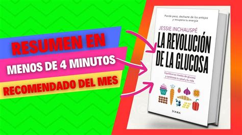 LA REVOLUCIÓN DE LA GLUCOSA Resumen del libro Pablo Martin Chef