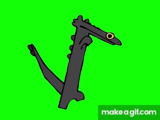 Toothless Dragon Dancing - Green Screen on Make a GIF