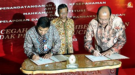 Mou Dengan Mk Ppatk Siap Telusuri Dana Pilkada News Liputan