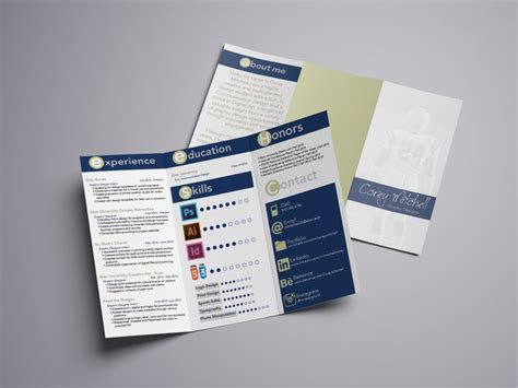 Resume Brochure Template