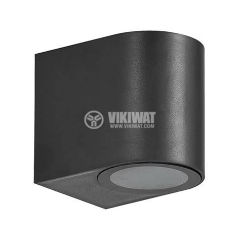 Facade Lamp GRF326 GU10 IP54 Black 96GRF326 BL ELMARK VIKIWAT