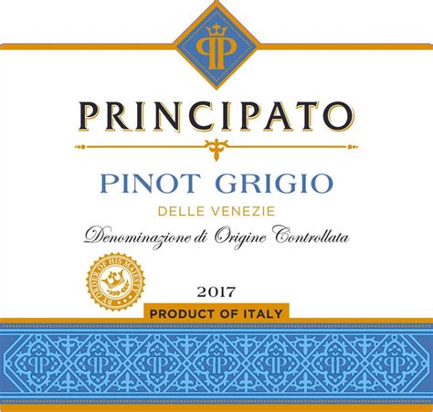 Principato Delle Venezie Pinot Grigio 2017