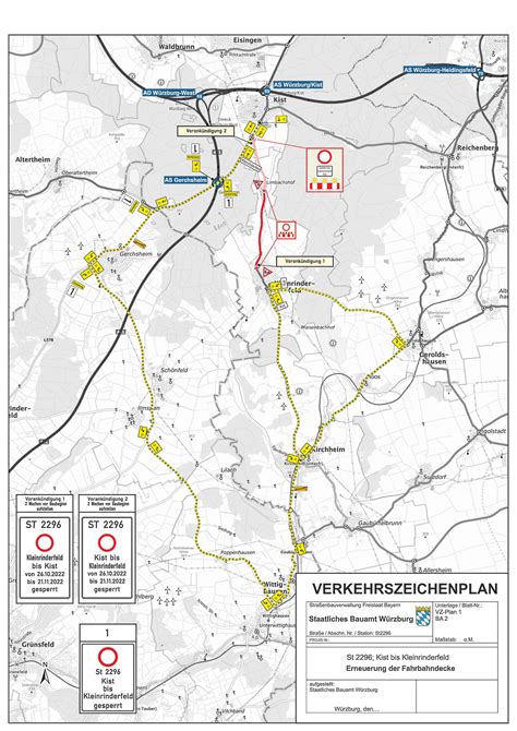 Staatsstra E St St Erneuerung Der Fahrbahn Zw Kist Und