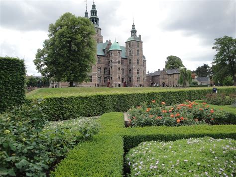 Rosenborg Castle from formal garden