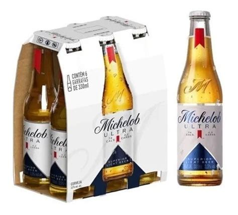 Cerveja Michelob Ultra Long Neck 330ml Pack 6 Unidades Parcelamento