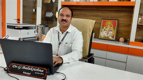 Principal Srinivasa Ramanujan Institute Of Technology Srit