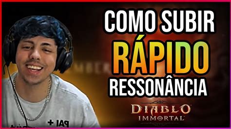 DIABLO IMMORTAL COMO SUBIR RÁPIDO RESSONANCIA DE FORMA F2P YouTube