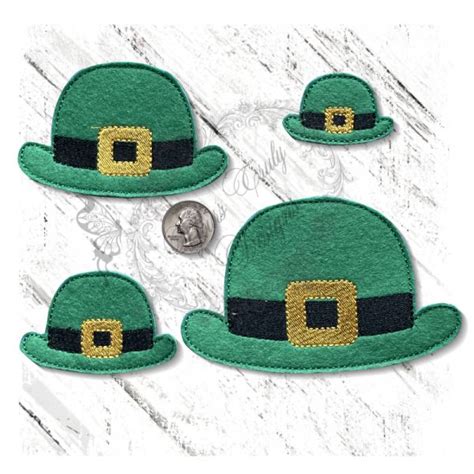 St Paddys Day Hat 22 Machine Machine Embroidery File