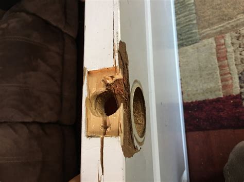 How To Fix A Door Lock Hole Storables