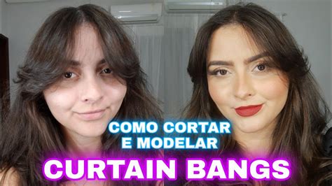 Curtain Bangs Como Cortar Caimento Perfeito A Franja Das