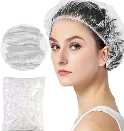 Zxfuture 17 7 50pcs Disposable Shower Caps Hotel Travel