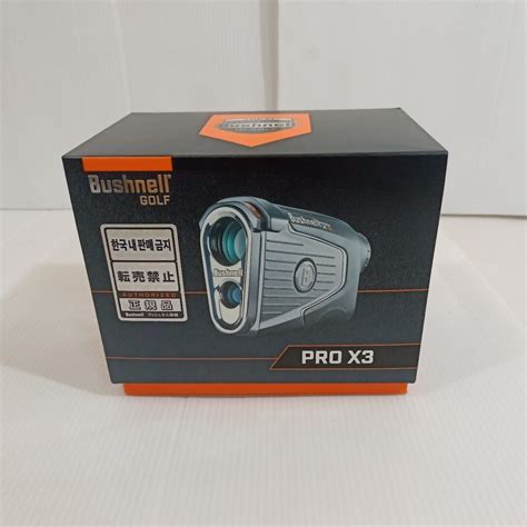 Yahooオークション 未使用品 Bushnell Pro X3 ゴルフ用レーザー距離