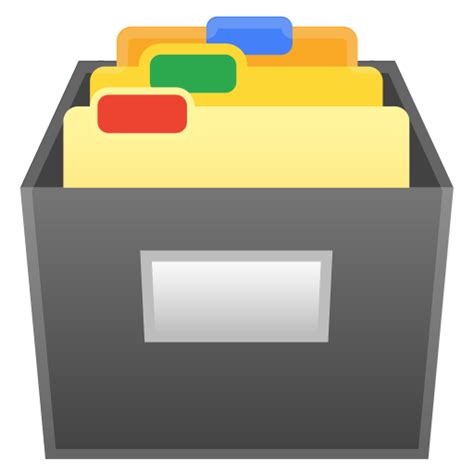 Tarjeta Archivo Caja Descarga Iconos Gratis