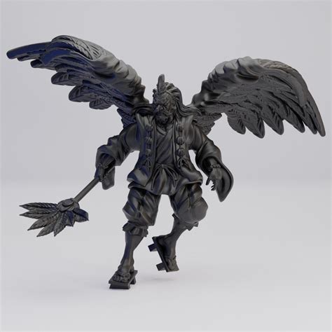 Hot Goblin 天狗B ミニチュア ホットゴブリン 羽根 鬼 TRPG