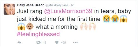 Cally Jane Beech Proudly Displays Her Growing Bump As She Goes Totally NAKED Daily Mail Online