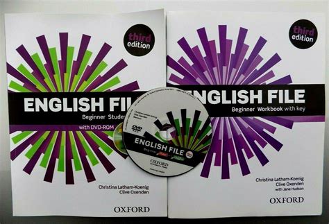 Oxford English File Beginner Third Edition Students Books Workbook