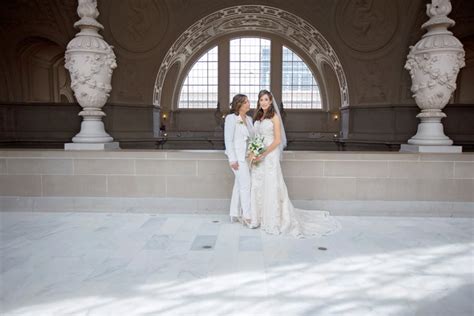 Same Sex San Francisco City Hall Wedding PS Love