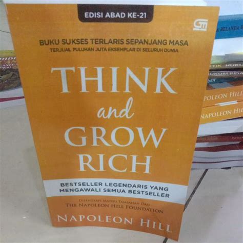 Jual Think And Grow Rich Edisi Abad Ke By Napoleon Hill Shopee