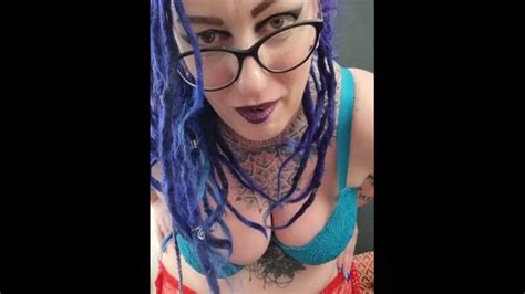 Tall Bbw Showing Off New Outfits Pvc Velvet