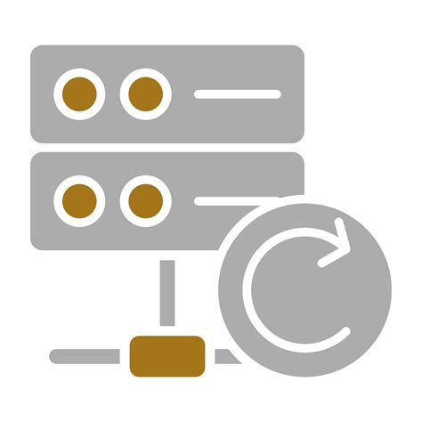 Database Backup Vector Icon Style 22488835 Vector Art At Vecteezy