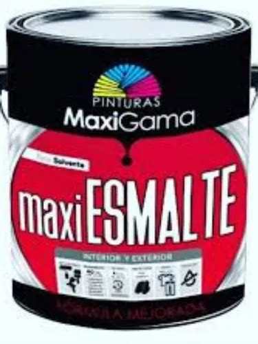 Pintura Aceite Esmalte Maxigama Galón MercadoLibre