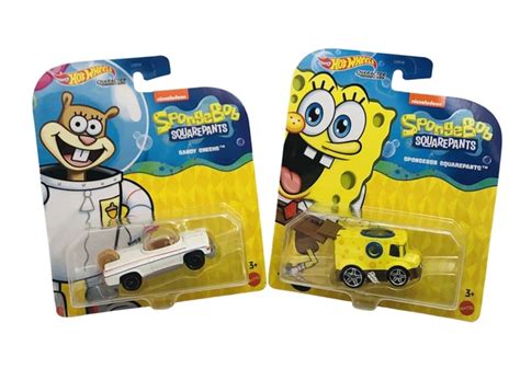 Hot Wheels Spongebob Squarepants Sandy Cheeks Nickelodeon Character Car Lot Eur