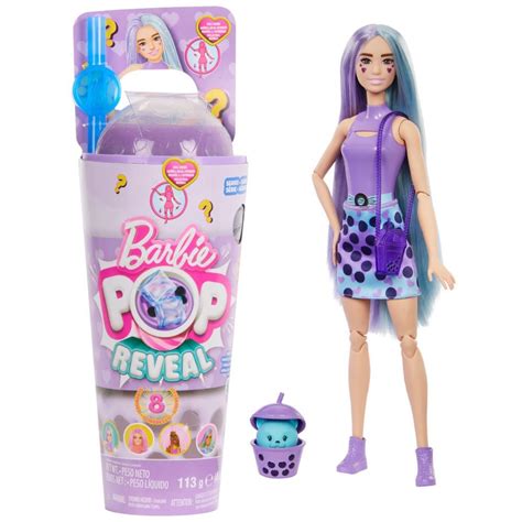 Barbie Pop Reveal Boneca Série Bubble Tea Taro Mattel