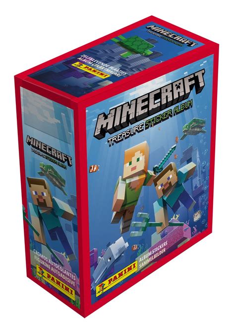 Minecraft Box 50 Saszetki Z Naklejkami Panini S P A Prasa Sklep