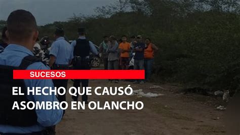 El hecho que causó asombro en Olancho YouTube