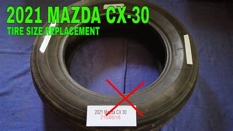 🚗 🚕 2021 Mazda Cx30 Tire Size 🔴 Youtube