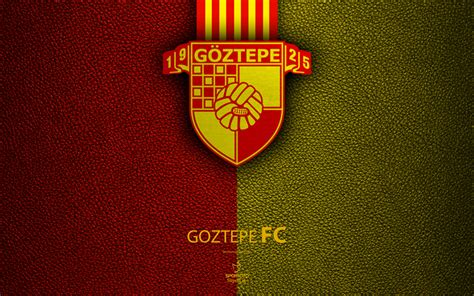 Download wallpapers goztepe fc 4k turkish football club leather texture ...