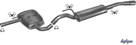 Замена глушителя — Volkswagen Passat B3, 2 л, 1991 года | своими руками ...