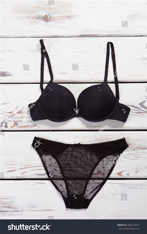 Sexy Black Lingerie Set Black Bra Stock Photo Shutterstock