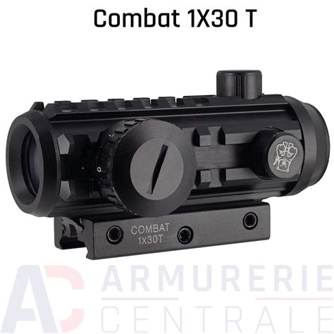 Viseur Point Rouge Combat X T Rail Picatinny Armurerie Centrale