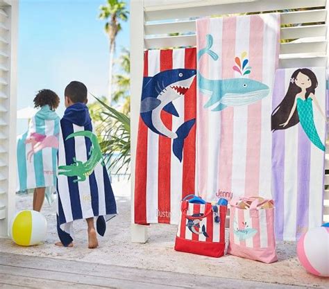 Best Colorful Kids Beach Towels Section – White Towels