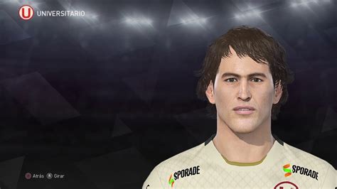 RAFAEL GUARDERAS UNIVERSITARIO 2020 PES 2018 YouTube